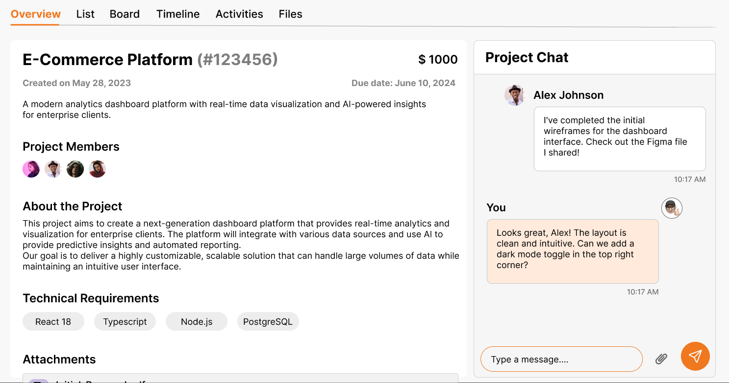 Project Management